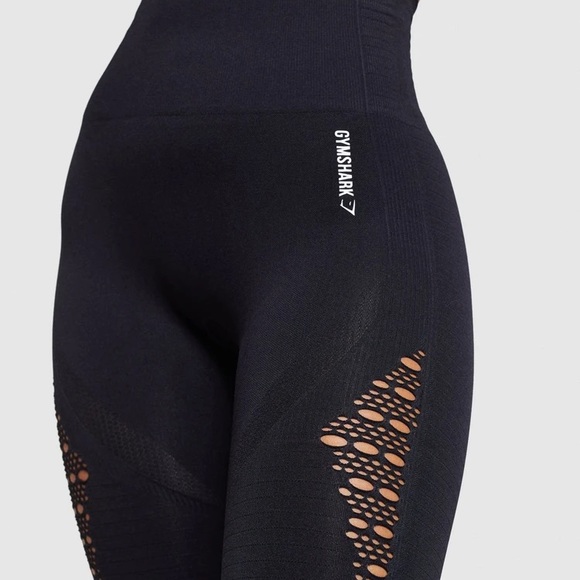 Gymshark energy high waisted crop leggings- M - Picture 2 of 3